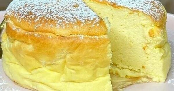 Ιαπωνικό βαμβακερό cheesecake – Αφράτο σαν σύννεφο και πανάλαφρο