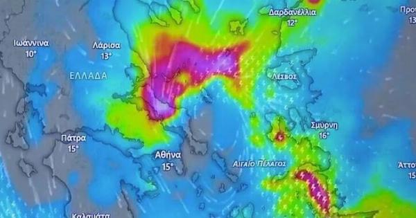 Ισχυρή προειδοποίηση Καλλιάνου για επικίνδυνα φαινόμενα το επόμενο 48ωρο – Στο «κόκκινο» 5 περιοχές
