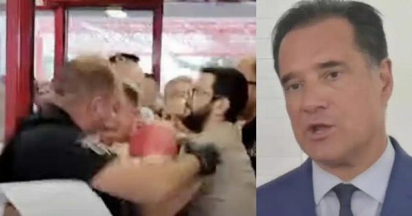 Ένταση και διαπληκτισμοί στα εγκαίνια των ΤΕΠ του Νοσοκομείο Λαμίας από τον Άδωνι Γεωργιάδη