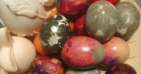 Πασχαλινά αυγά με χαρτί γκοφρέ – πανεύκολο και εντυπωσιακό