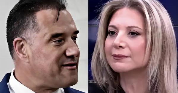 Ο Kακoς xαμoς με τον Άδωνι – Xαpακτnpισε την Καρυστιανού με μια πολύ βαριά λέξη