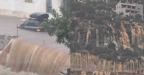 Άνοιξαν οι ουρανοί: Δρόμοι έγιναν ποτάμια – Πλημμύρισαν σπίτια και καταλύματα, απόκοσμες εικόνες και βίντεο