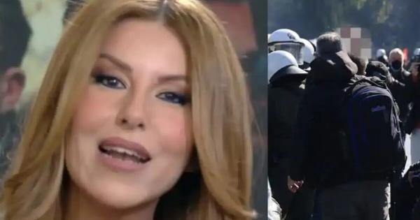 Τέμπη: Επίθεση σε οπερατέρ του MEGA – Η on air αντίδραση της Αναστασίας Γιάμαλη