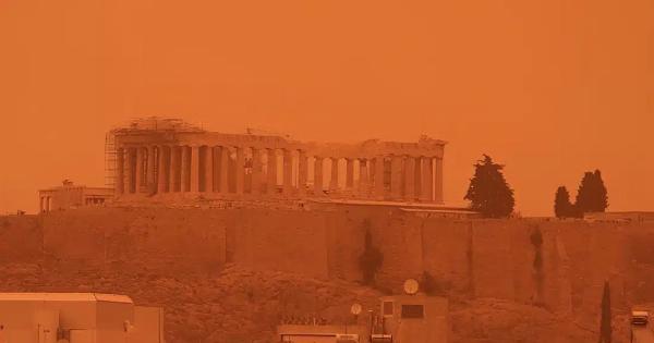 Avατpoπn με την αφρικανική σκόνη – Έρχονται τα πάνω κάτω με τον καιρό