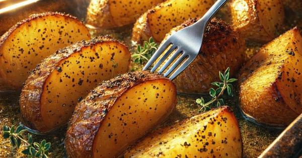 Το μυστικό για να βγουν λουκούμι οι πατάτες φούρνου και να λιώσουν στο στόμα
