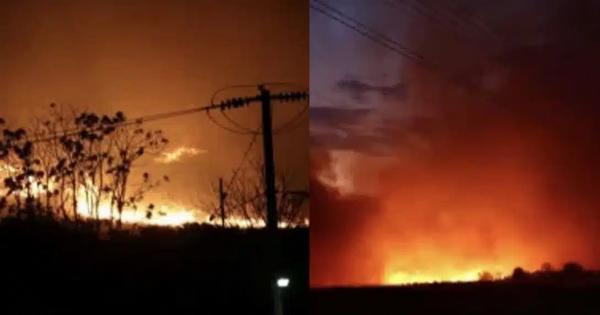 ΜΕΓΑΛΗ ΦΩΤΙΑ ΤΩΡΑ ΣΤΗ ΧΩΡΑ ΜΑΣ ΜΕΣΑ ΣΤΗ ΝΥΧΤΑ – ΑΝΑΦΟΡΕΣ ΟΤΙ ΚΑΙΓΟΝΤΑΙ ΕΡΓΟΣΤΑΣΙΑ ΚΑΙ ΒΙΟΤΕΧΝΙΕΣ – ΣΥΝΑΓΕΡΜΟΣ ΣΤΗ ΠΥΡΟΣΒΕΣΤΙΚΗ