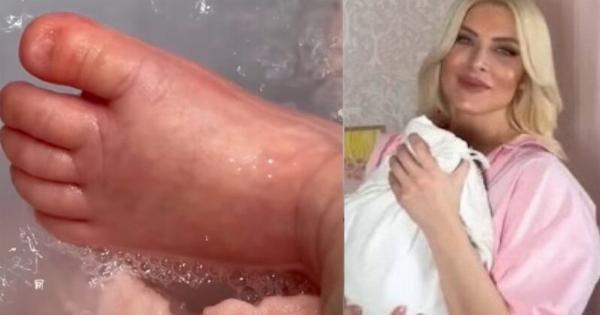 Λάμπει από ευτυχία η Καινούργιου: Δείτε την να κάνει μπάνιο τη μικρή Ξένια