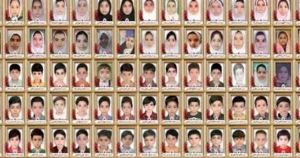 Το Ιράν δημοσίευσε φωτογραφία των 168 παιδιών που σκοτώθηκαν στον βομβαρδισμό του σχολείου τους