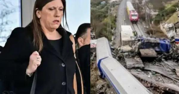 Σάλος με αυτό που είπε η μητέρα του μηχανοδηγού της εμπορικής αμαξοστοιχίας των Τεμπών για την Κωνσταντοπούλου