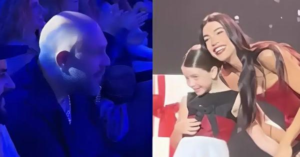 Συγκινημένος ο Μιχάλης Κουϊνέλης: Η Ήβη Αδάμου ανέβηκε με την 7χρονη κόρη τους στη σκηνή του Madwalk