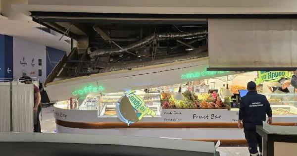 Θεσσαλονίκη: Έπεσε οροφή καταστήματος μέσα σε εμπορικό κέντρο – Στο νοσοκομείο μία 45χρονη